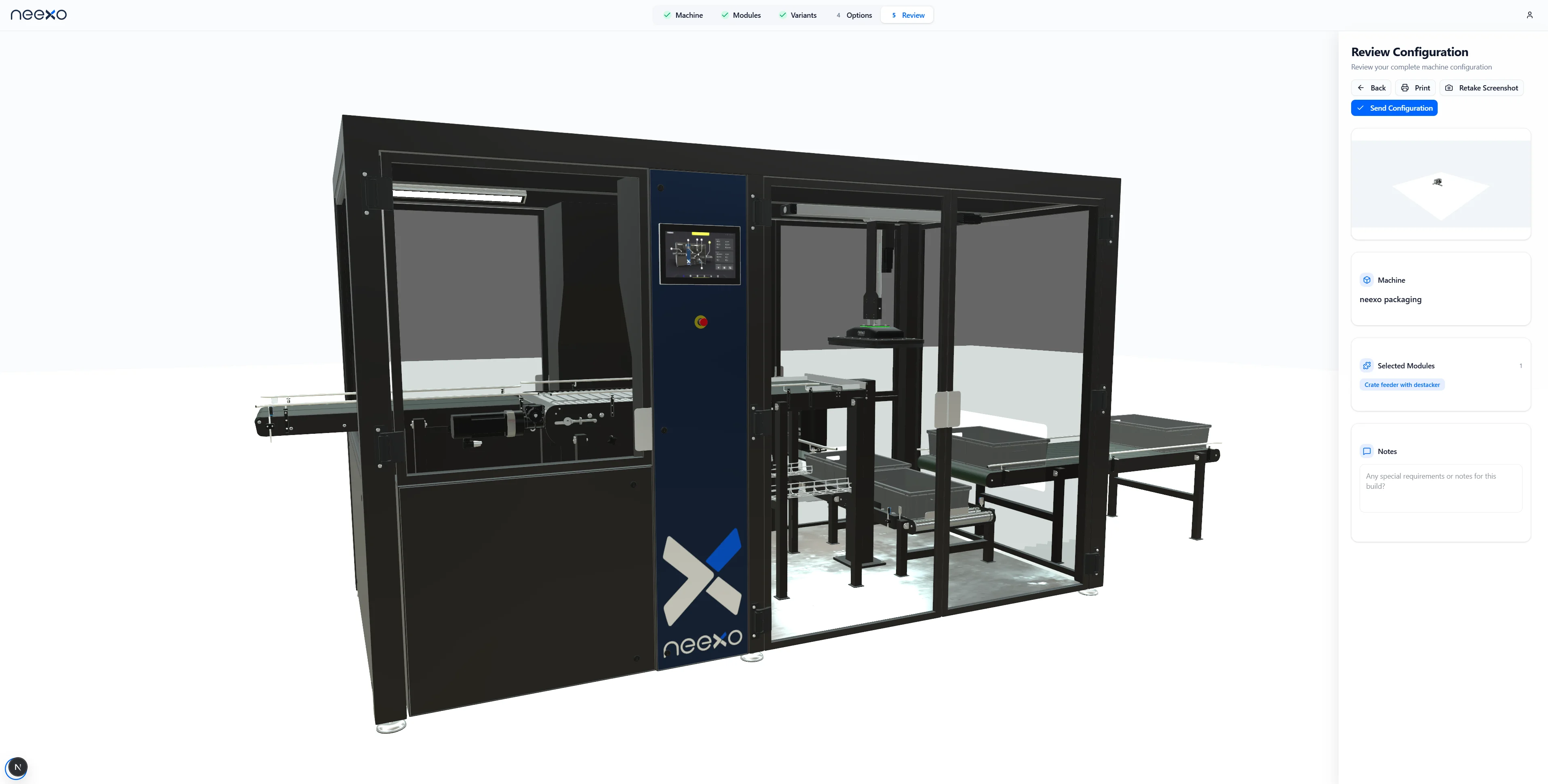 Visual Sales Configurator